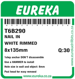 T6B290 - White Rimmed -T6B290_Label_T